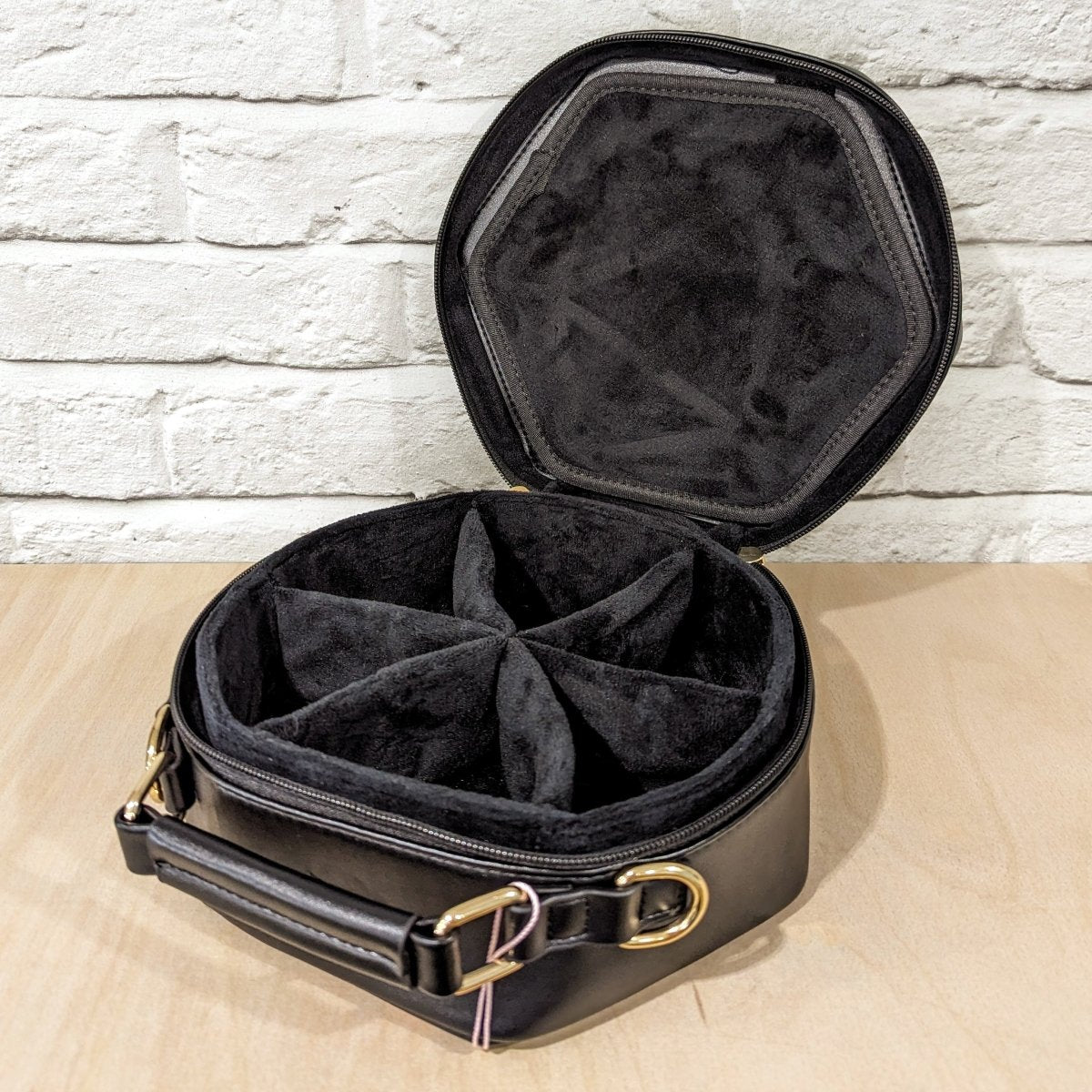 D20 Ita Bag & Dice Organiser - Mint & Mustard