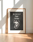 Dark Romance | Art Prints - Mint & Mustard