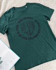 Dark Romance Monster T-Shirt - Mint & Mustard