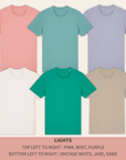 Dark Romance Monster T-Shirt - Mint & Mustard