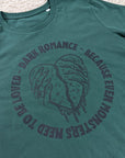 Dark Romance Monster T-Shirt - Mint & Mustard