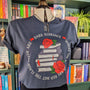 Dark Romance Red Flag T-Shirt - Mint & Mustard