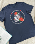 Dark Romance Red Flag T-Shirt - Mint & Mustard