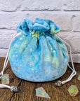 Dice Bag of Holding | Celestial - Mint & Mustard