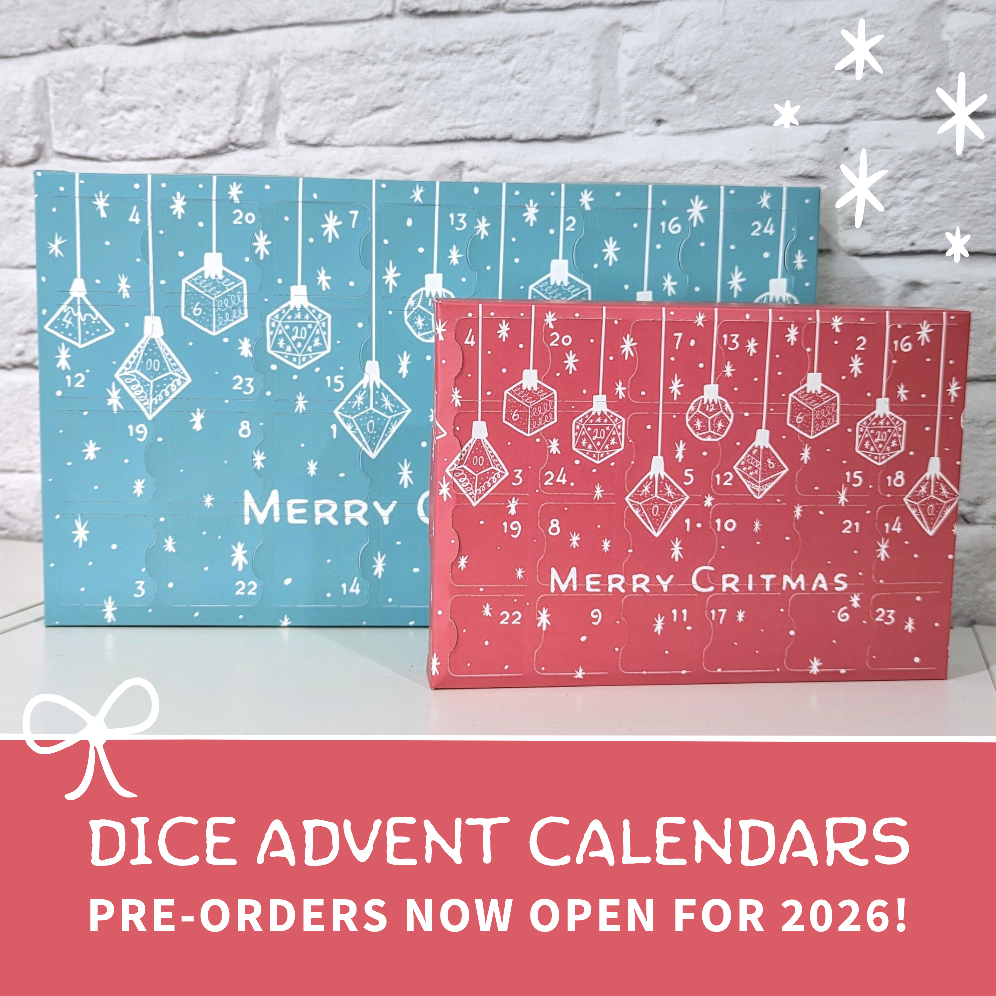 Dice Advent Calendars 2026