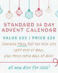 Dice Advent Calendars 2026