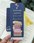 Emotionally Attached Bookmark - Mint & Mustard