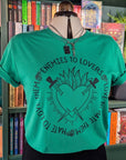 Enemies to Lovers T-Shirt - Mint & Mustard