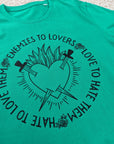 Enemies to Lovers T-Shirt - Mint & Mustard