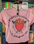 Enemies to Lovers T-Shirt | Full Colour - Mint & Mustard