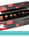 Fae Pond | Premium Liquid Core Dice Set - Mint & Mustard