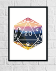 Favoured Terrain | Art Print - Mint & Mustard