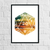 Favoured Terrain | Art Print - Mint & Mustard