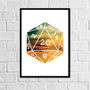 Favoured Terrain | Art Print - Mint & Mustard