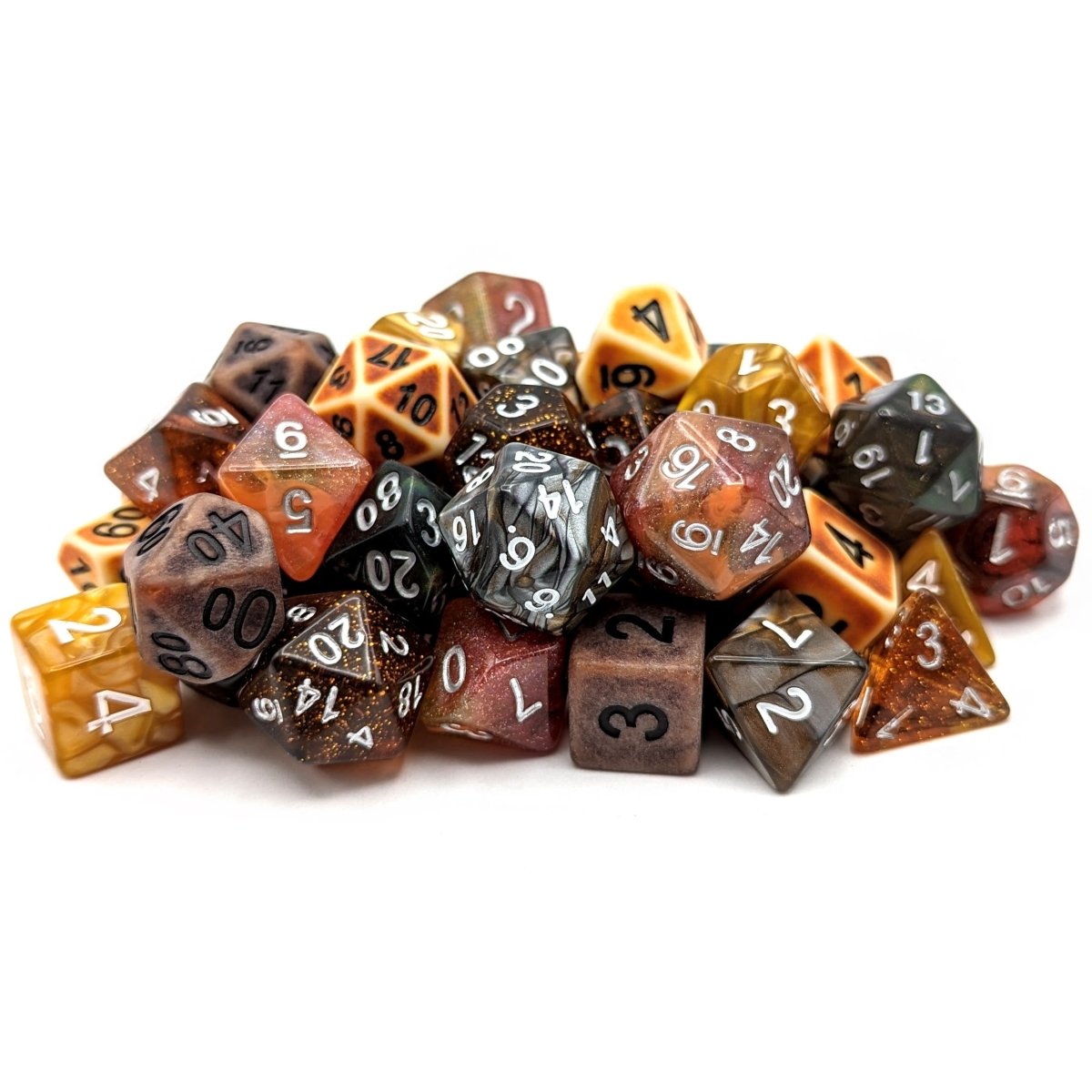 Frumpkin Dice Palette | Mighty Nein - Mint & Mustard