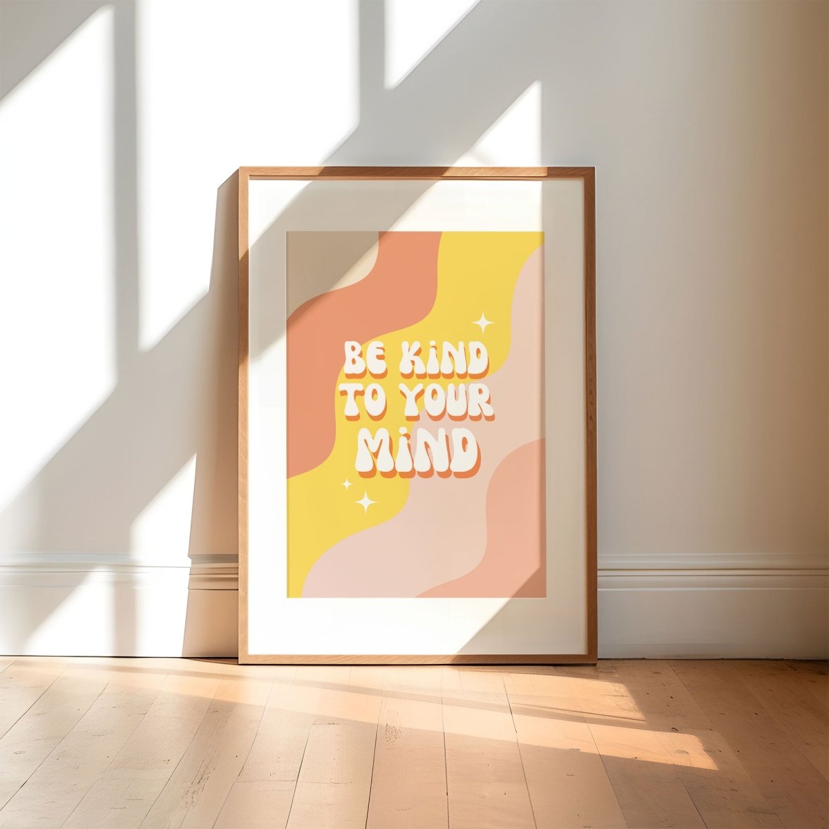 Good Vibes | Art Prints - Mint &amp; Mustard