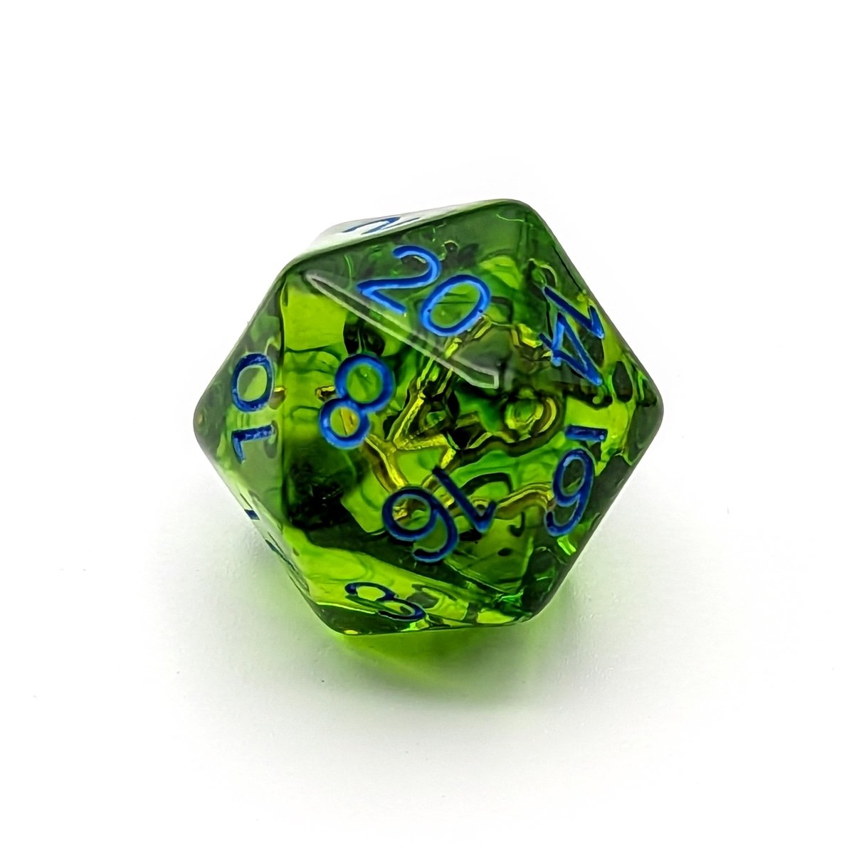 Green Arrow | Dice Set - Mint & Mustard