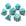 Light Sigil Teal | Dice Set - Mint & Mustard