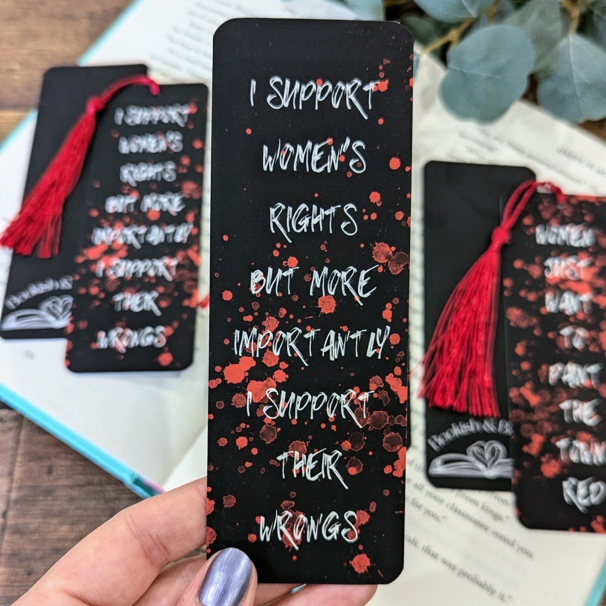 Mindf*ck Series Bookmarks - Mint & Mustard
