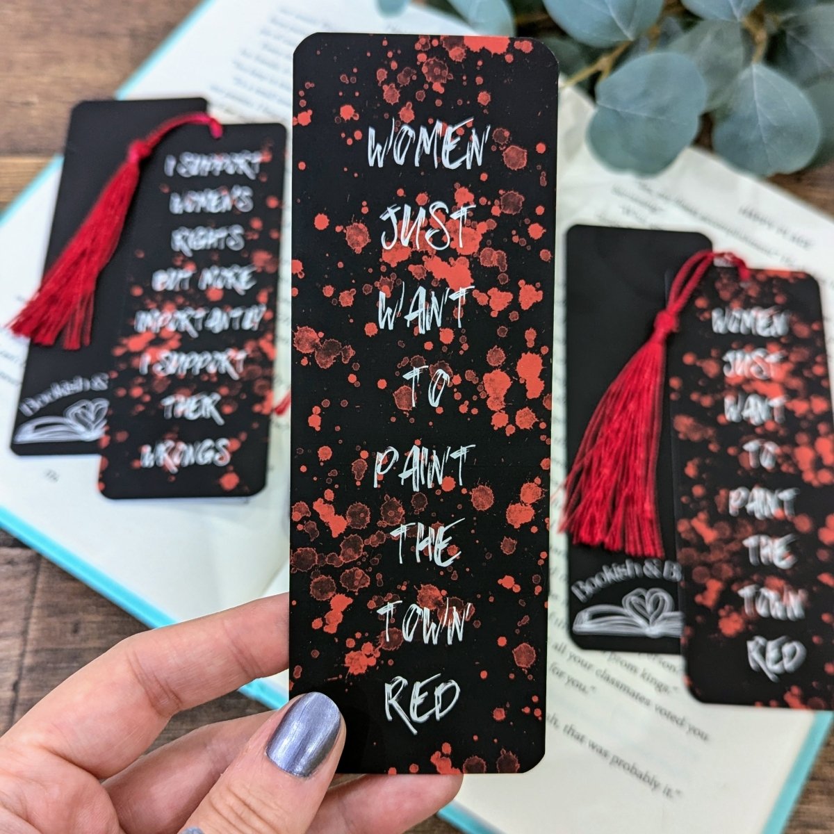 Mindf*ck Series Bookmarks - Mint &amp; Mustard