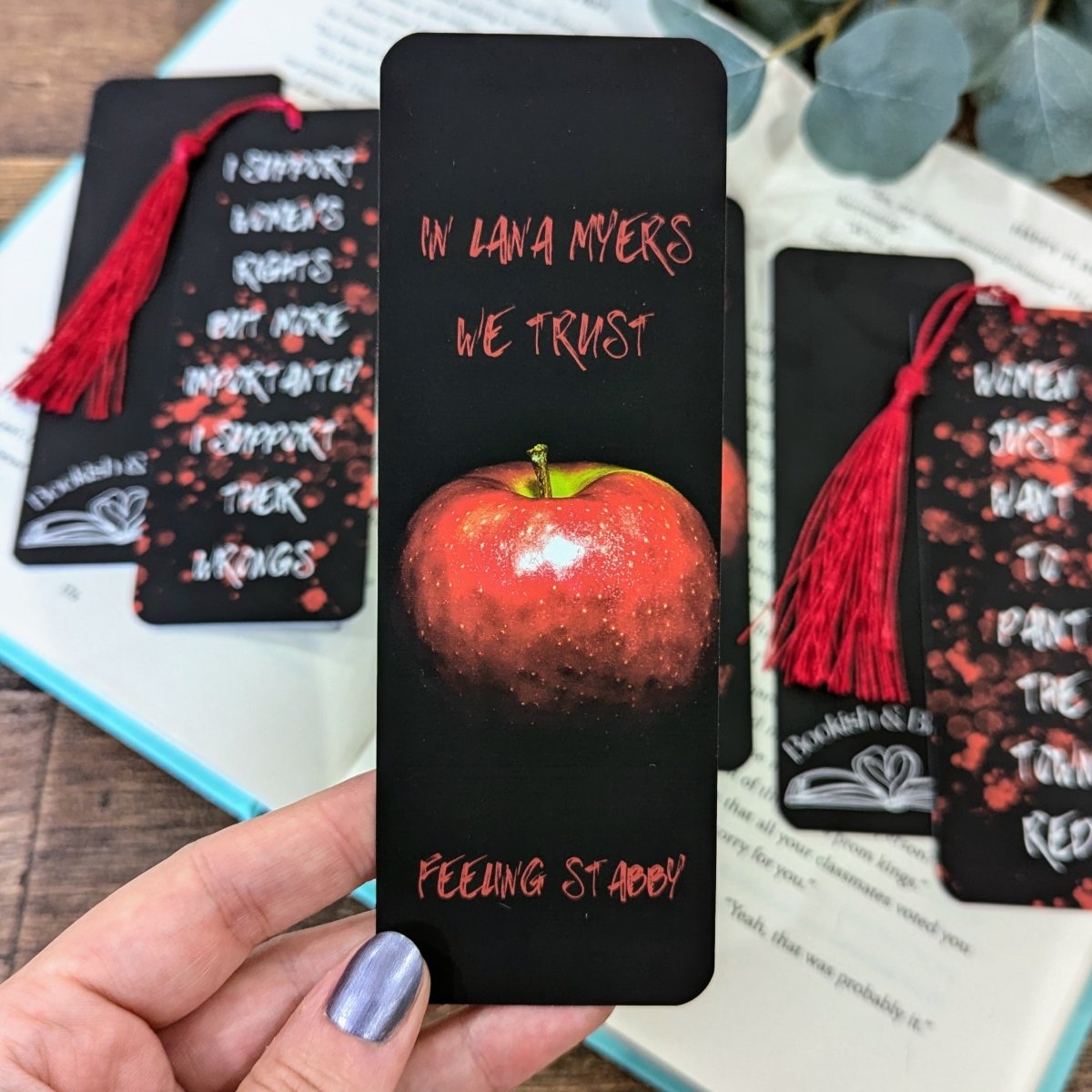 Mindf*ck Series Bookmarks - Mint &amp; Mustard