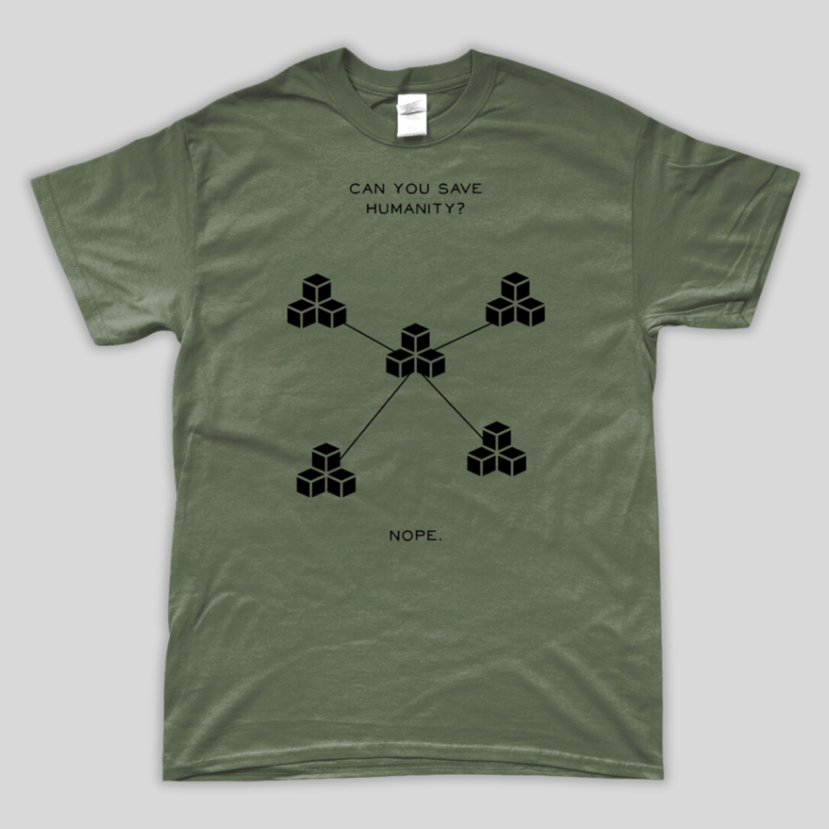 Pandemic T-Shirt - Mint & Mustard