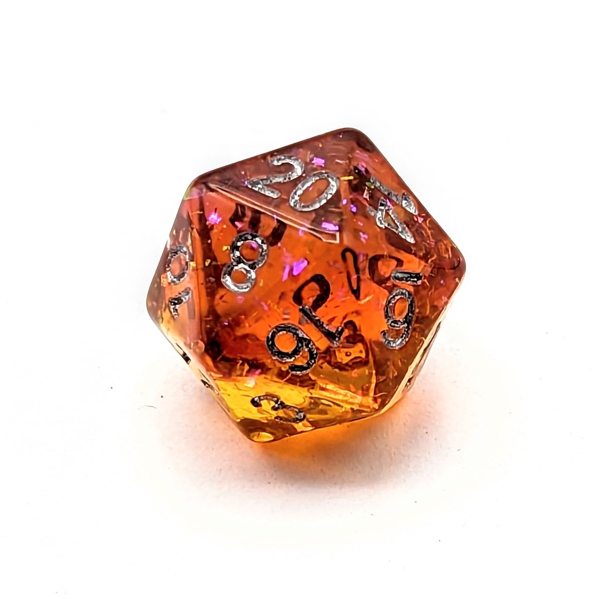 Phoenix Rising | Dice Set - Mint & Mustard