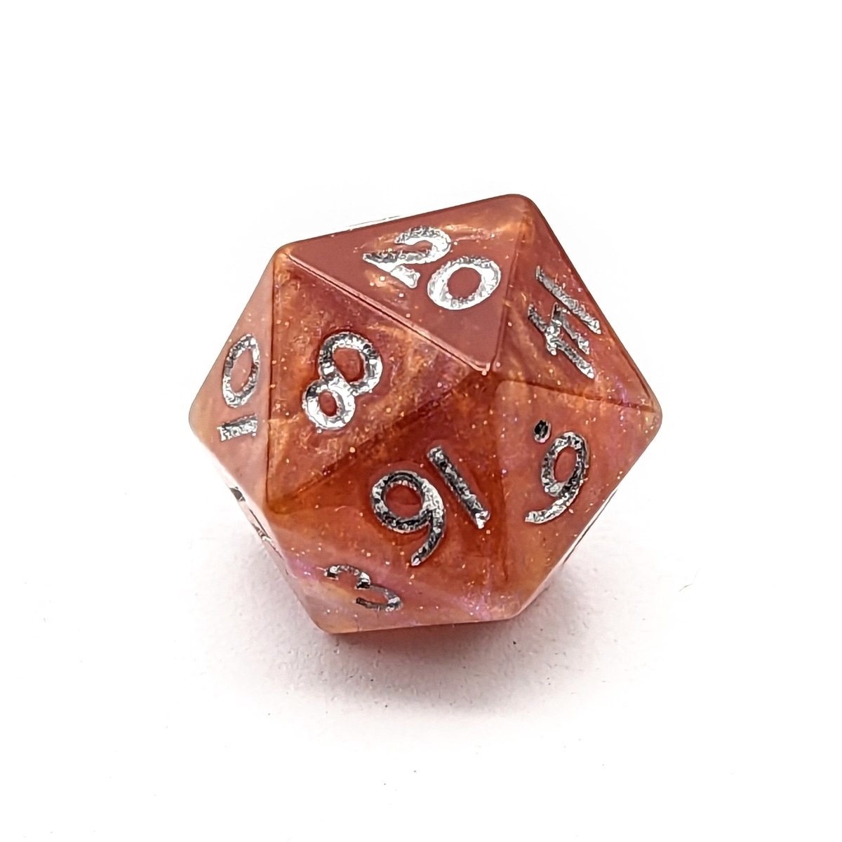 Plane of Fire | Dice Set - Mint & Mustard