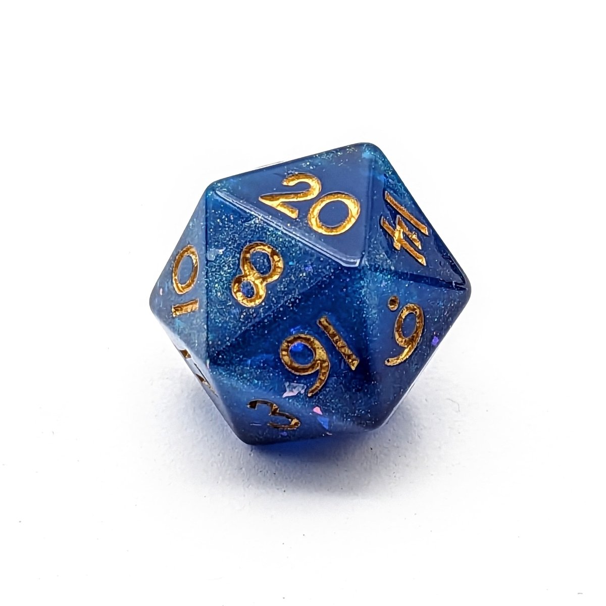 Plane of Water | Dice Set - Mint & Mustard