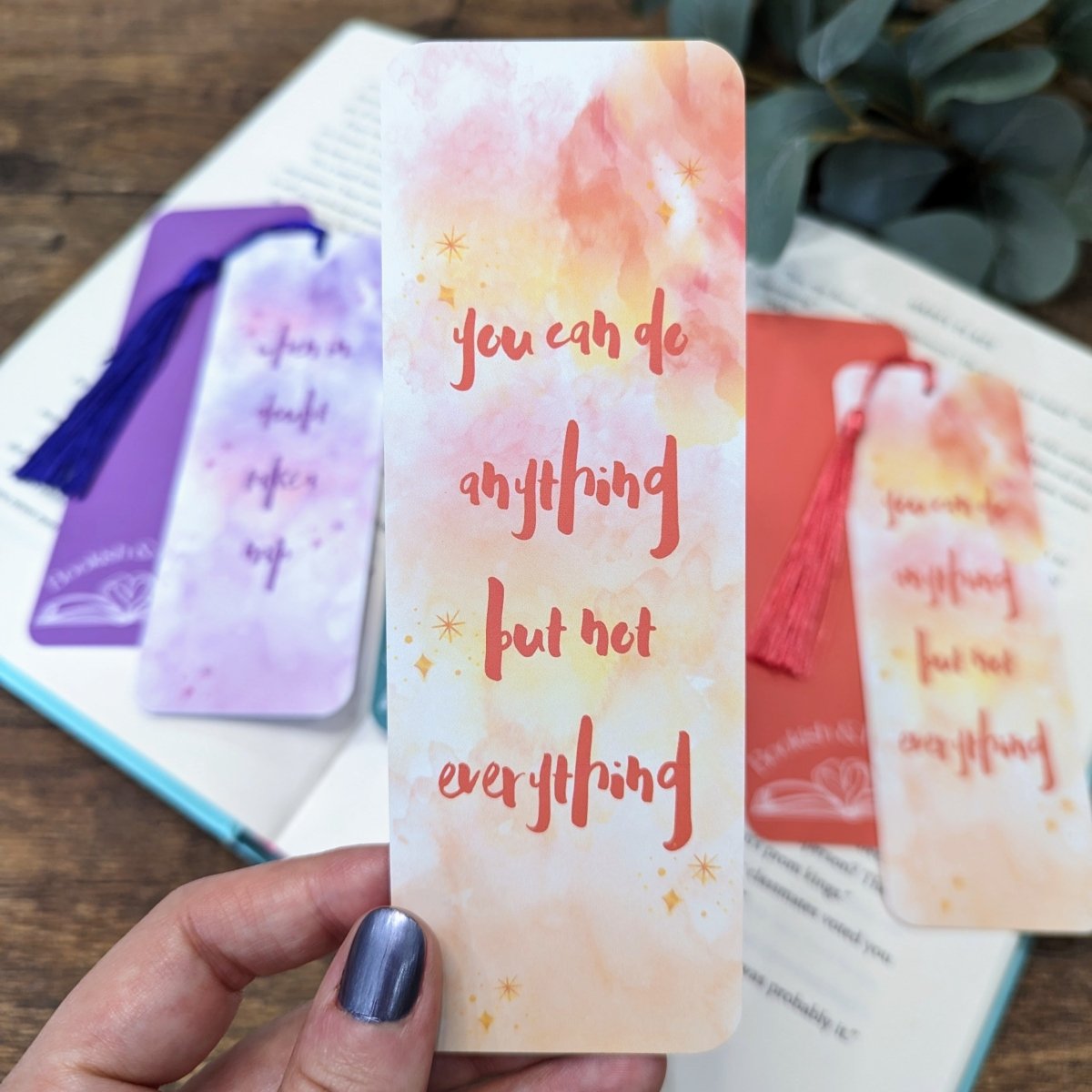 Positive Affirmations Bookmarks - Mint & Mustard