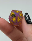 Moonstone | Premium Sharp Edge Dice Set