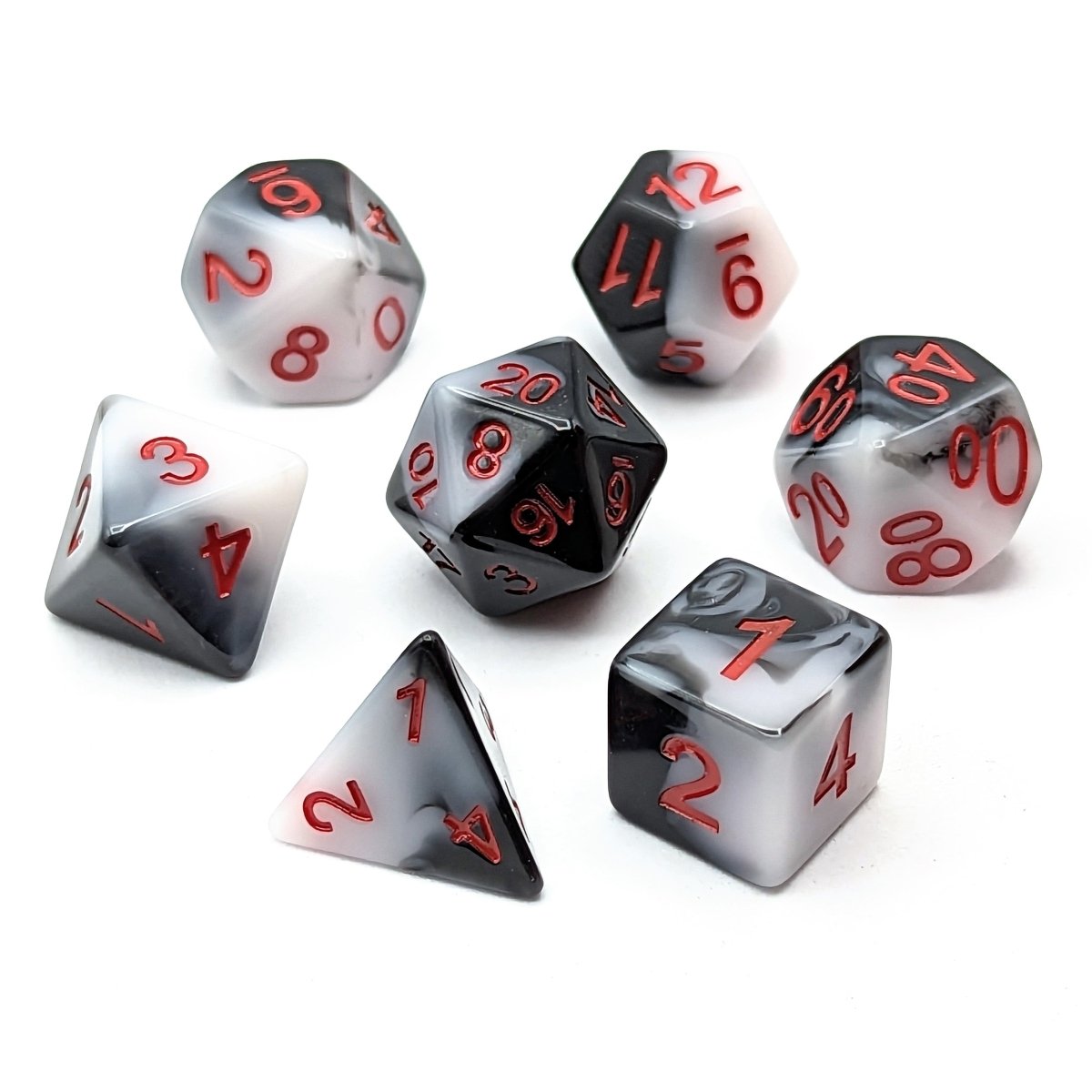 Rage | Dice Set - Mint & Mustard