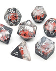 Red Spider | Dice Set - Mint & Mustard