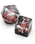 Red Spider | Dice Set - Mint & Mustard