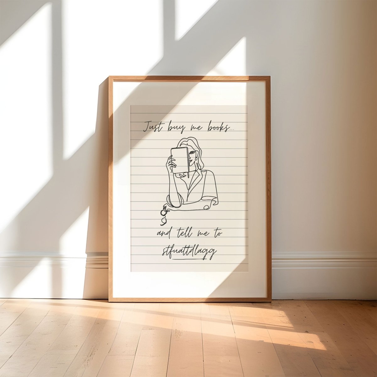 Romance Reader | Art Prints - Mint &amp; Mustard