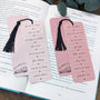 Romance Tropes Bookmarks - Mint & Mustard