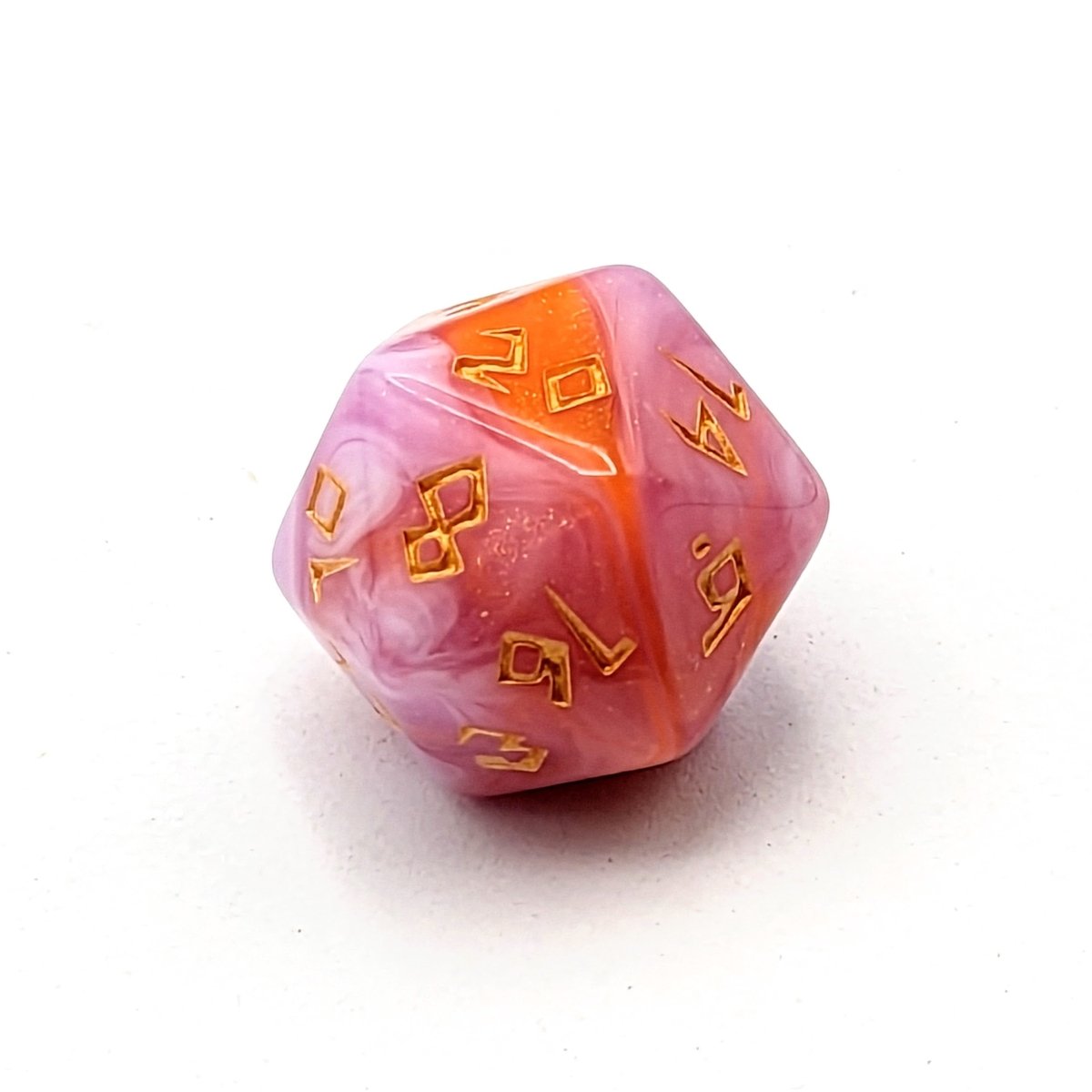 Sun Rune | Dice Set - Mint & Mustard