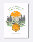 Survival Check Critical Failure | Art Print - Mint & Mustard