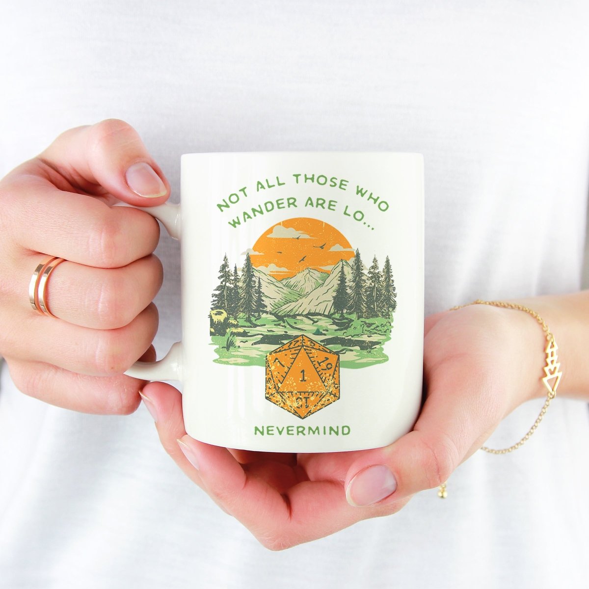 Survival Check Critical Failure Mug - Mint & Mustard