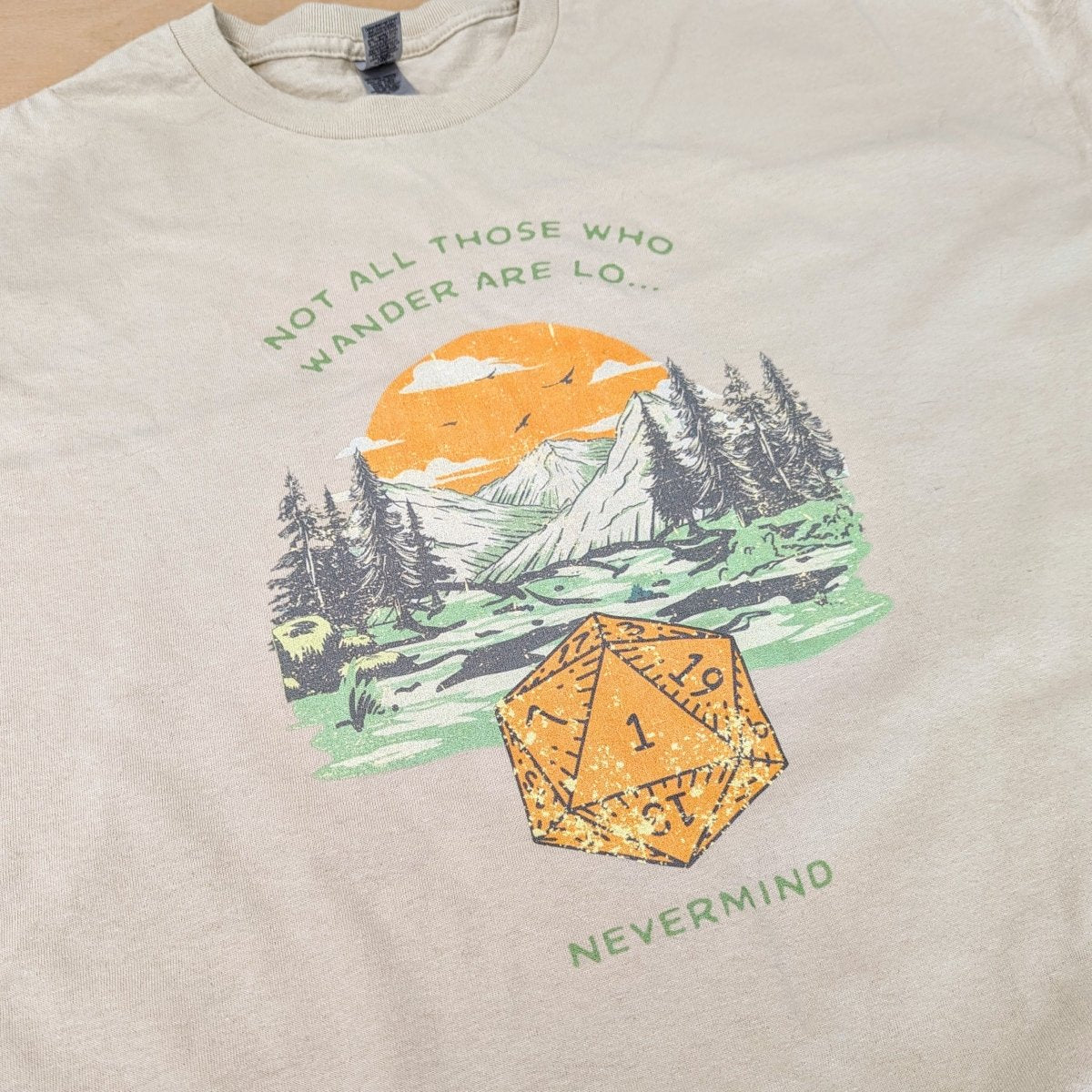 Survival Check Critical Failure | T-Shirt - Mint & Mustard