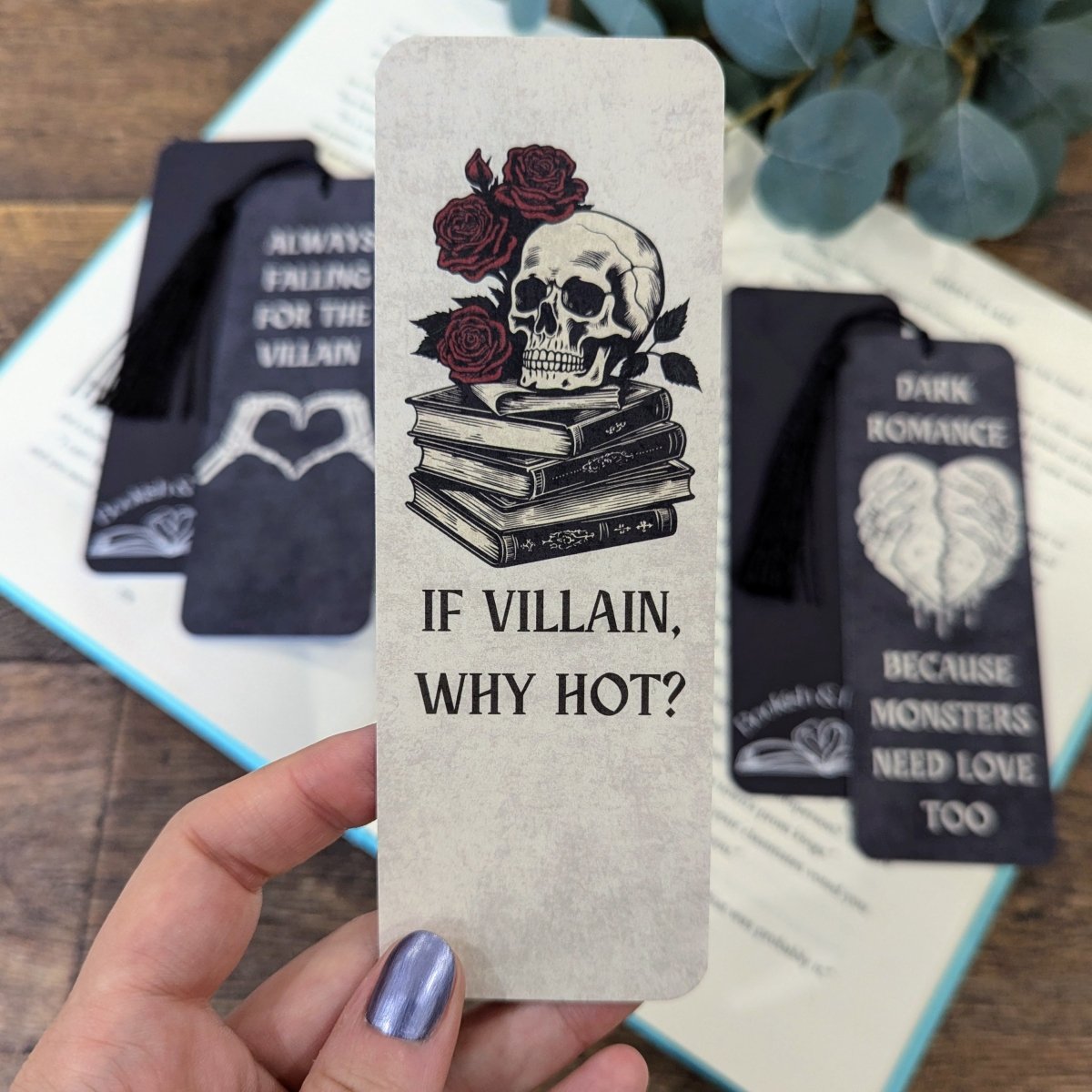 Villain Era Bookmarks - Mint &amp; Mustard