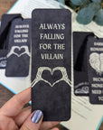 Villain Era Bookmarks - Mint & Mustard