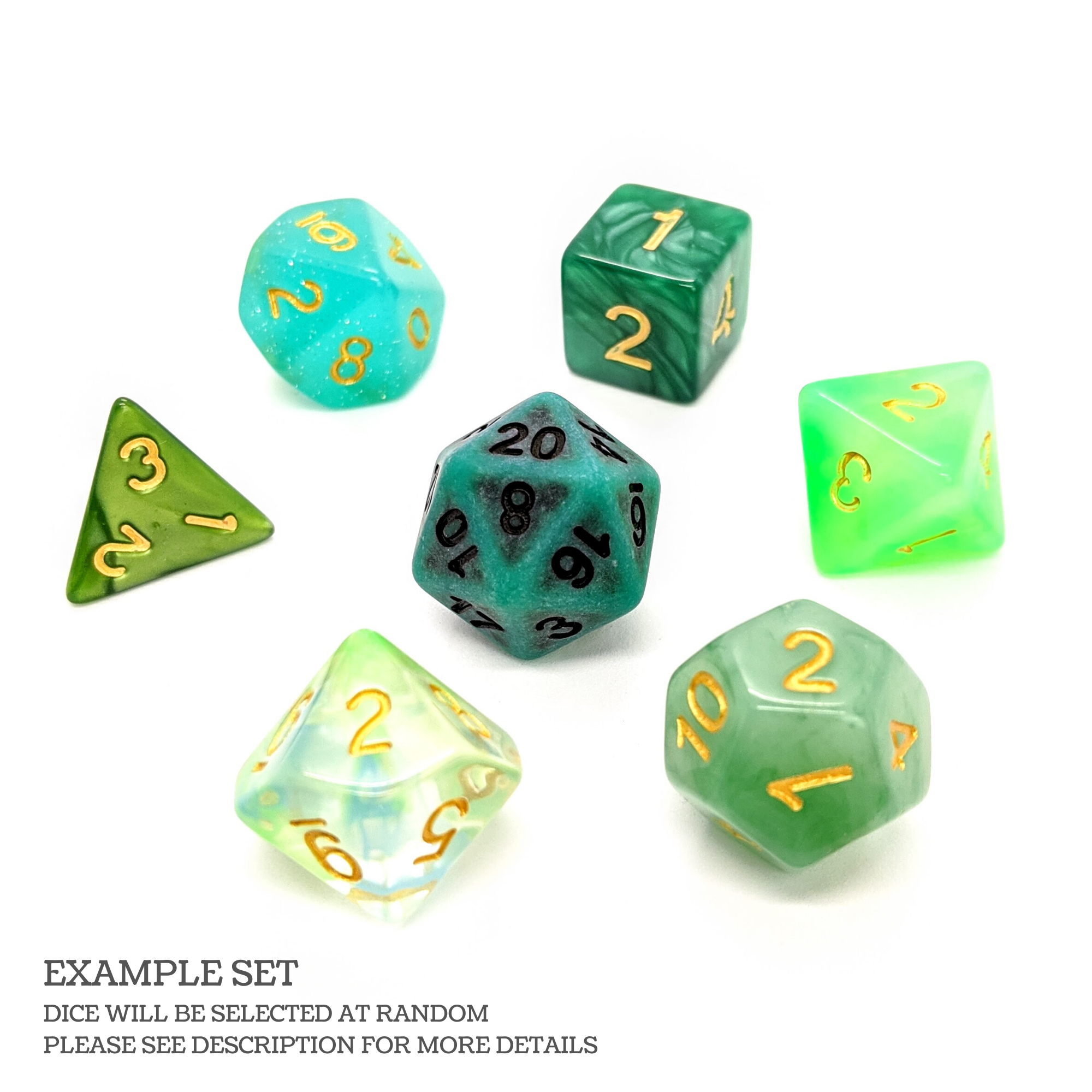 Mystery Dice Shades | Green