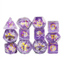 Zodiac Violet | 12pc Dice Set