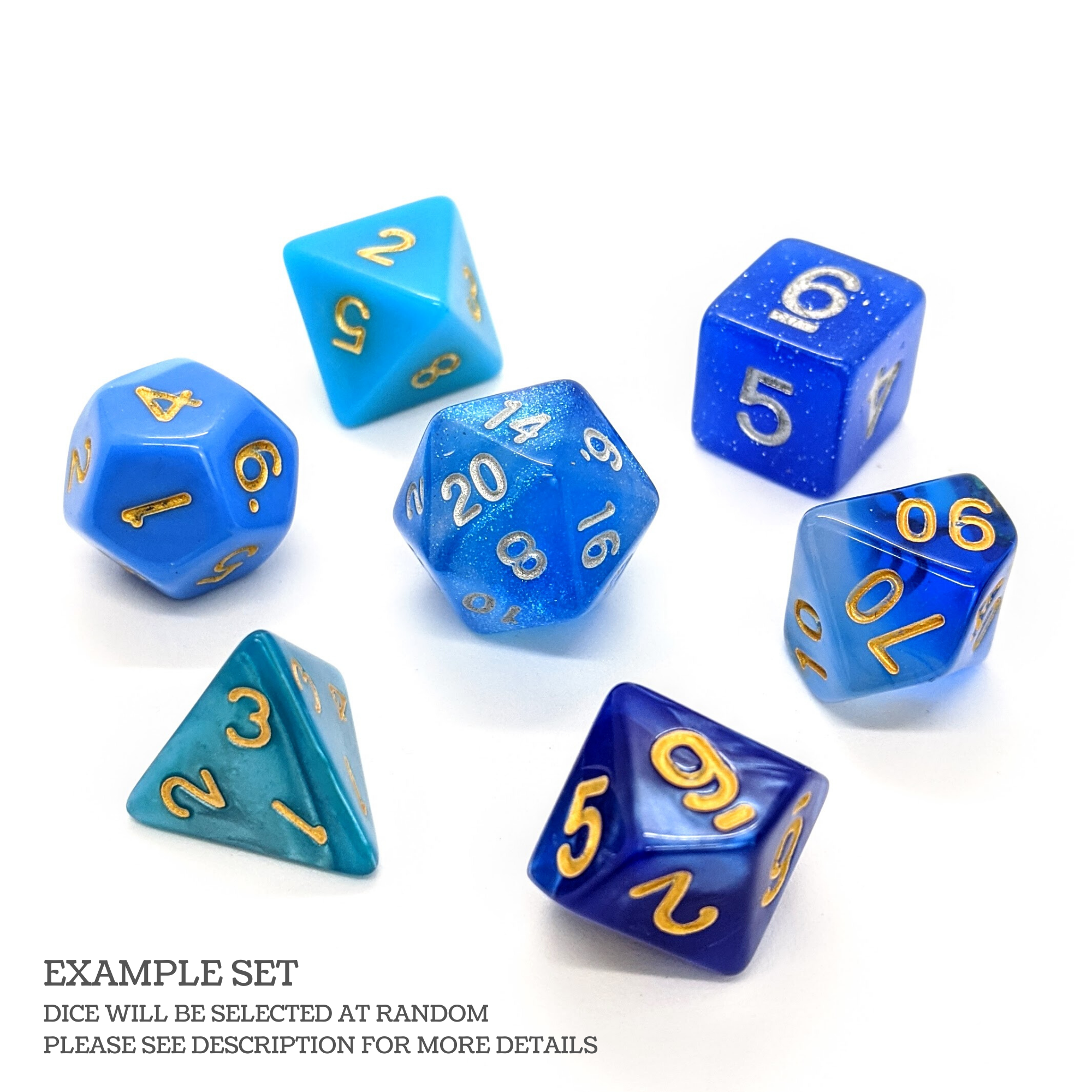 Mystery Dice Shades | Blue