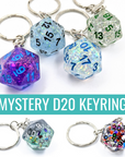 Mystery D20 Keyring