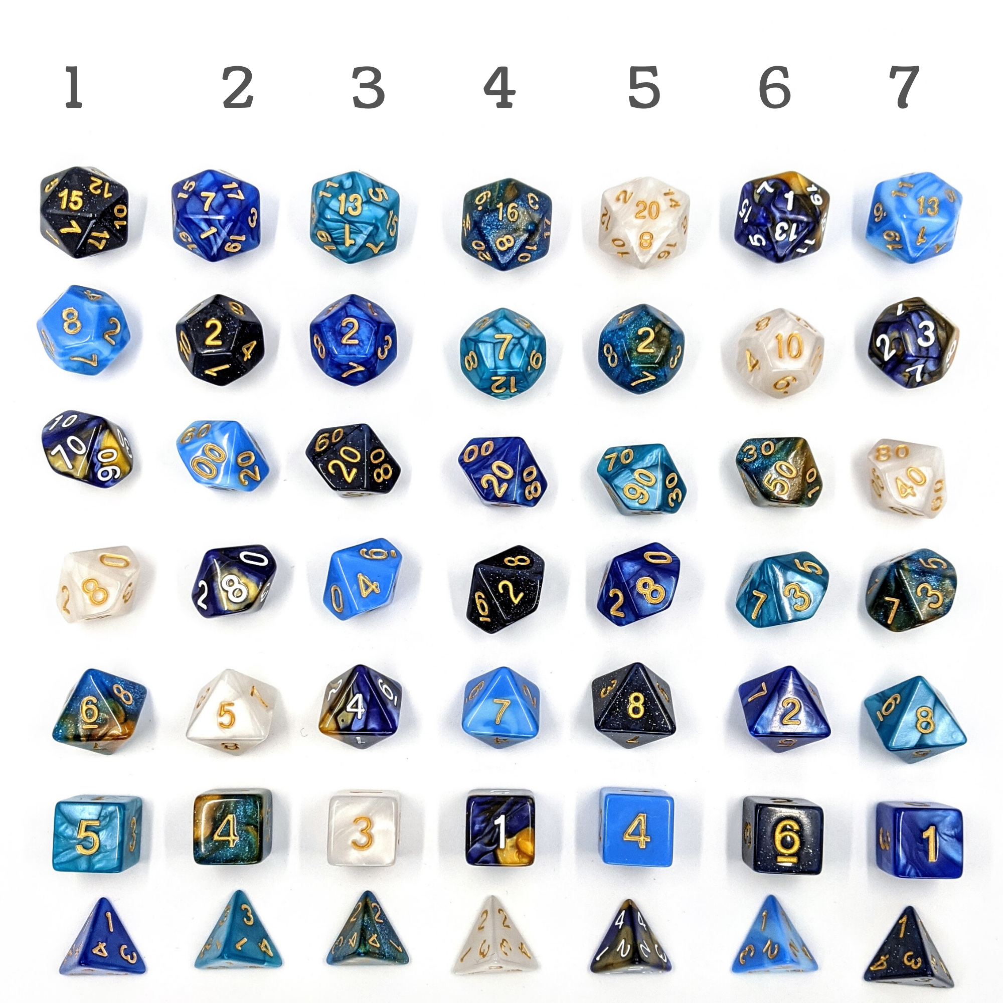 Beauregard Dice Palette | Mighty Nein