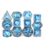 Zodiac Indigo | 12pc Dice Set