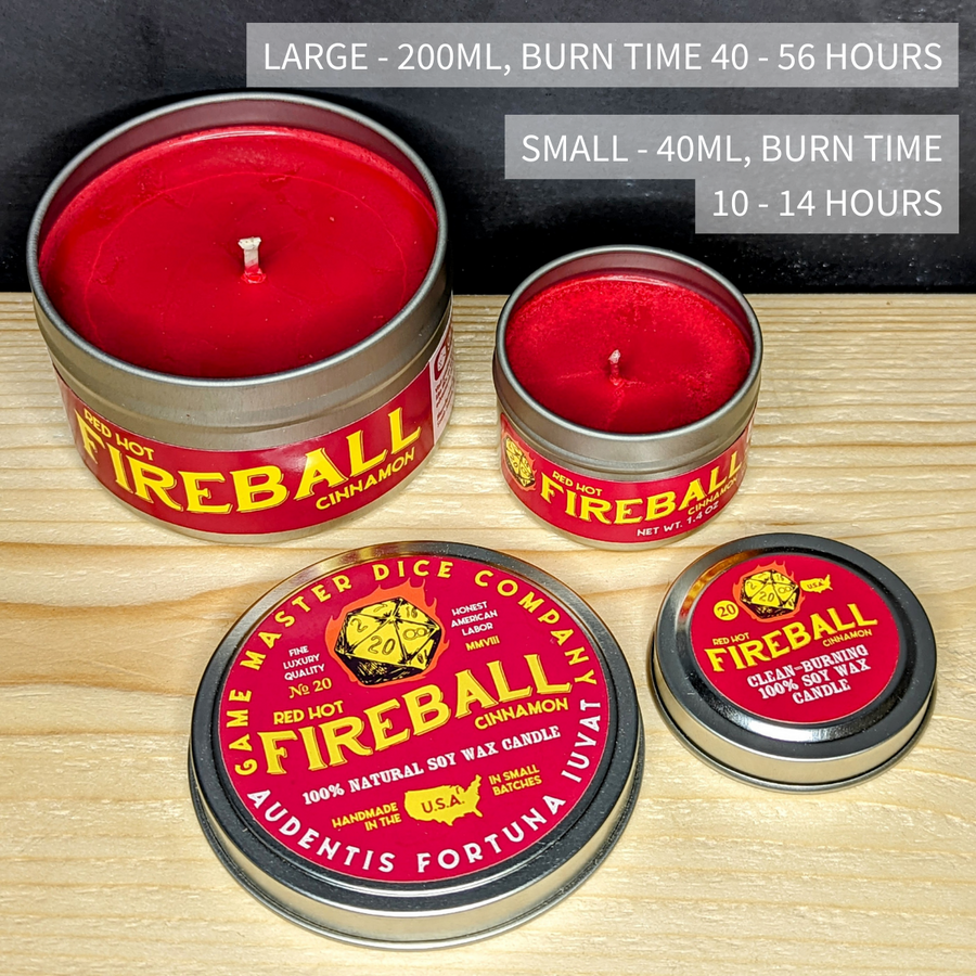 Fireball | Adventure Candle
