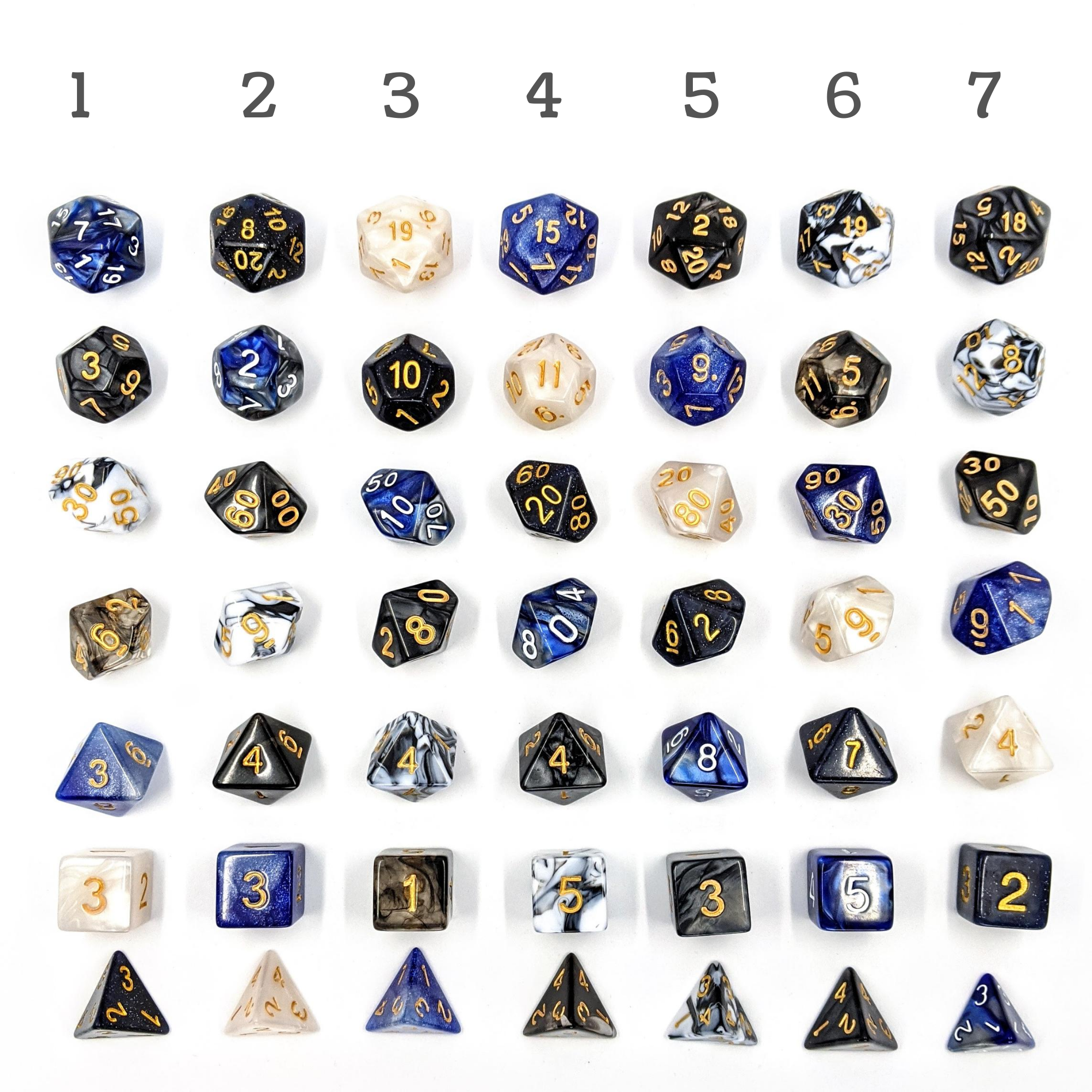 Yasha Dice Palette | Mighty Nein